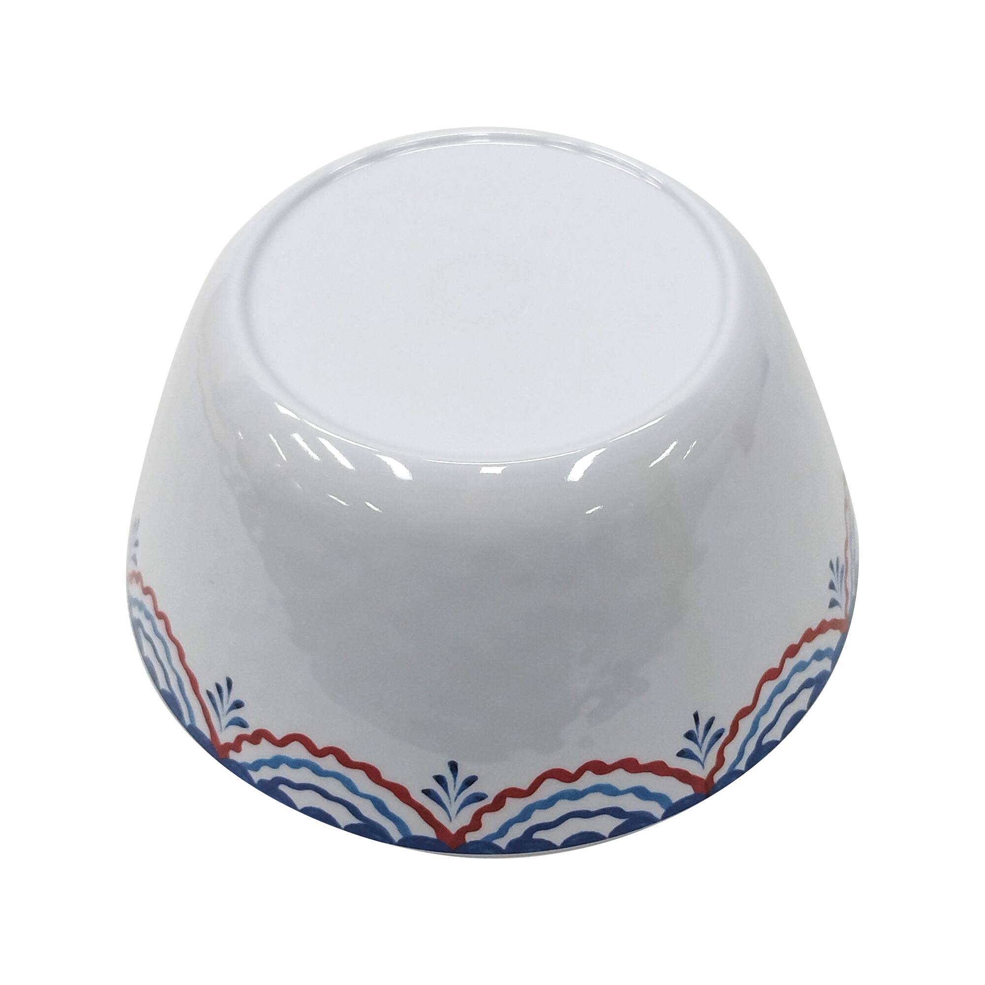 10" Red, White & Blue Bunting Melamine Bowl by Celebrate It™
